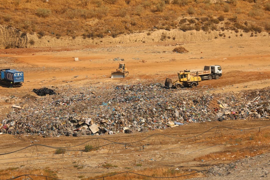 Zona de tratamiento de residuos en Valsequillo