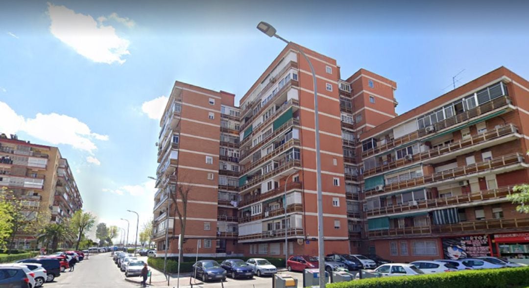 Imagen de varios edificios del barrio de El Arroyo en Fuenlabrada.