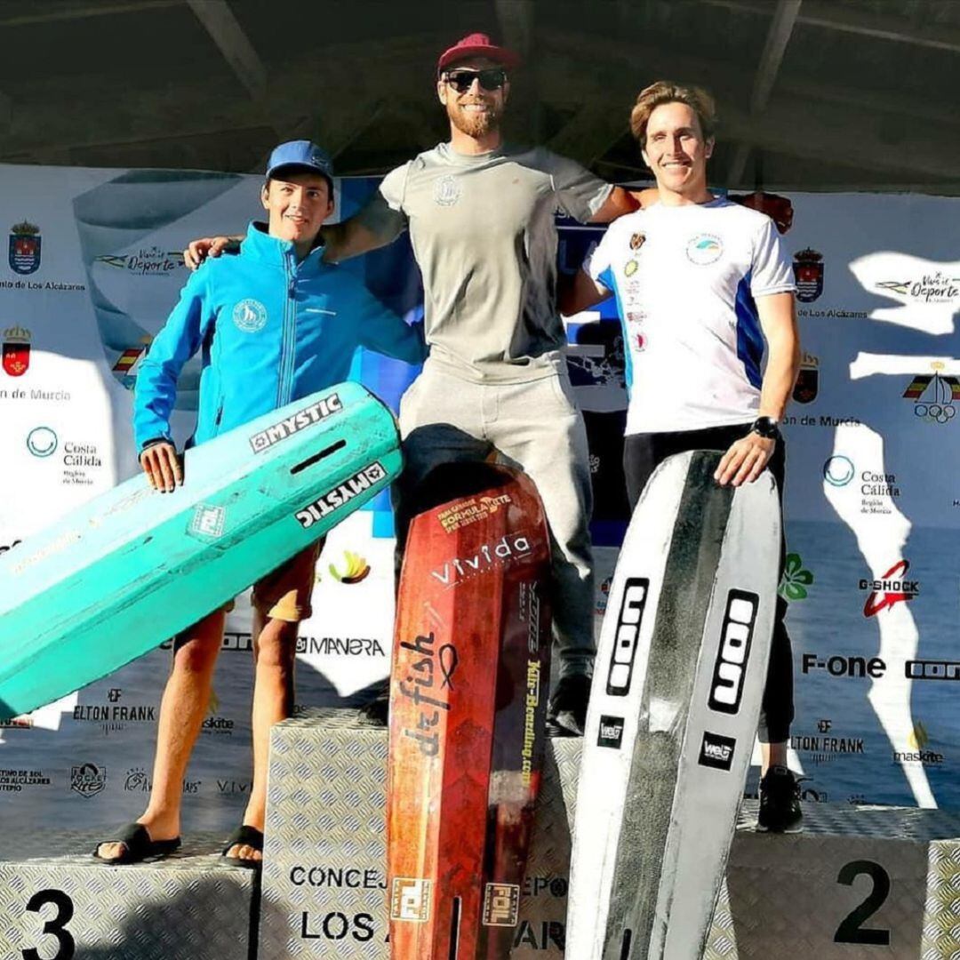 Kiko Peiró, bronce en el Campeonato de España de Fórmula Kite.