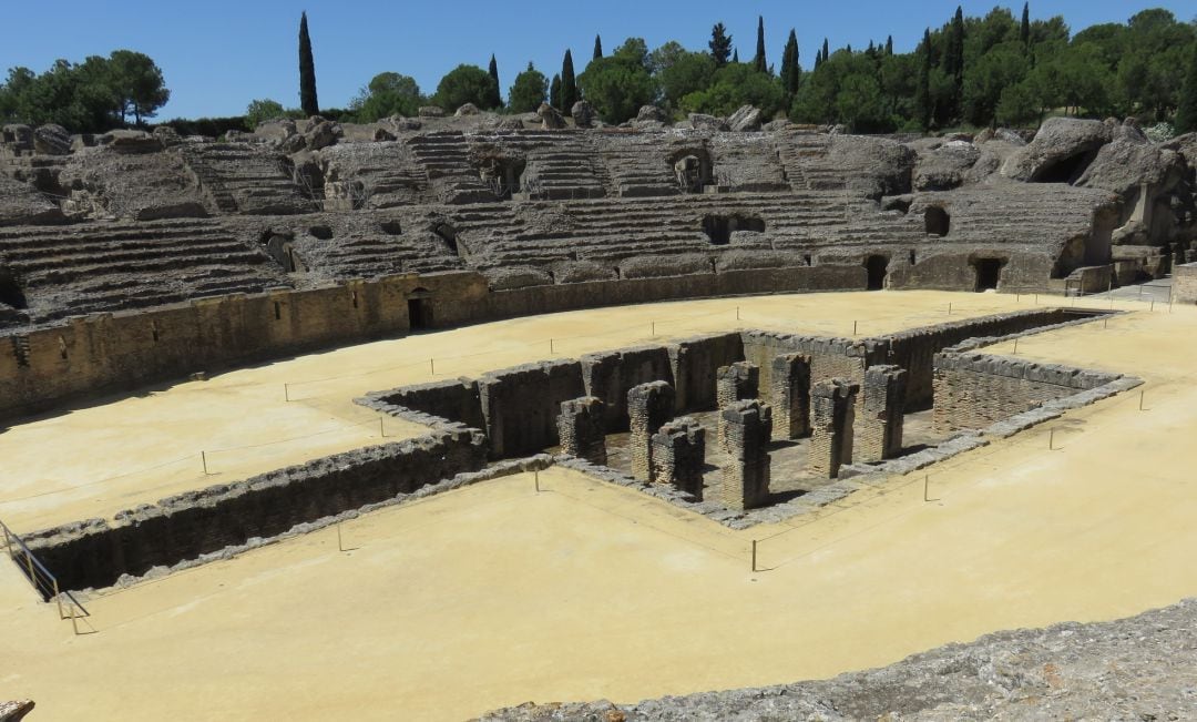 Las ruinas de Itálica.