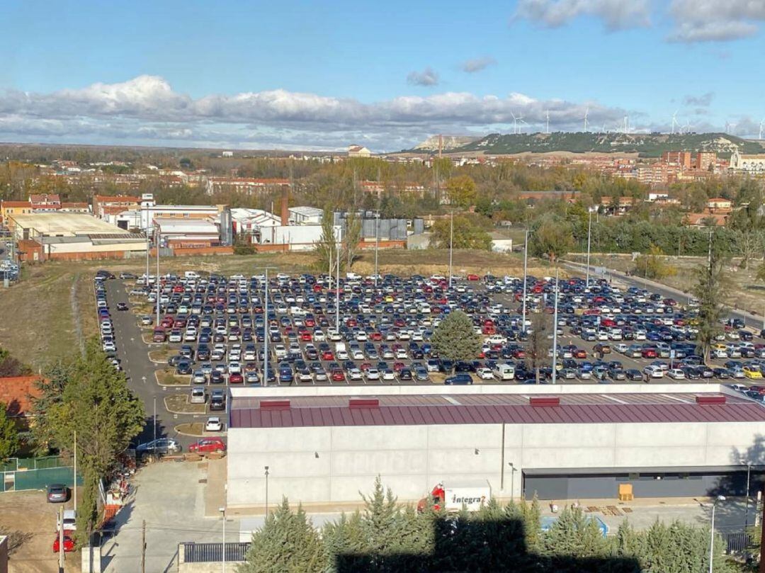 Aspecto que ofrece el Hospital de Palencia 