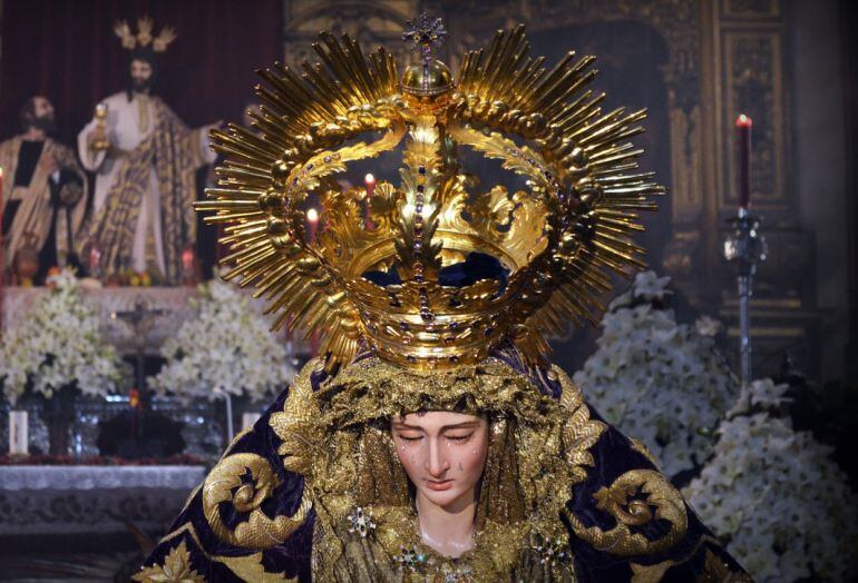 Imagen de la Virgen de la Paz
