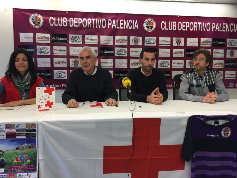 Representantes de Cruz Roja en Palencia