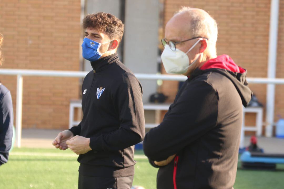 El director deportivo del Sporting de Huelva, Antonio Toledo.