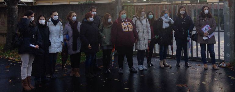 Protestas en el CEIP Ramón de la Sagra