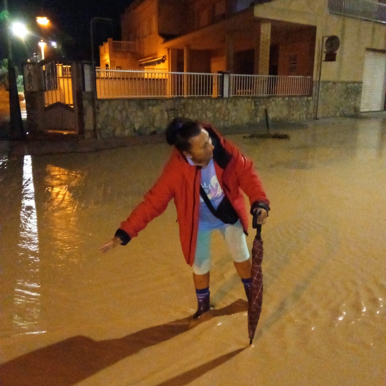 Inundaciones en El Mojón este mes de octubre en San Pedro del Pinatar