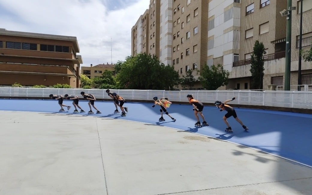 Participantes oscenses en la cita solidaria