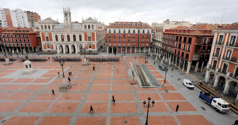 Vista general de la Plaza Mayor de Valladolid