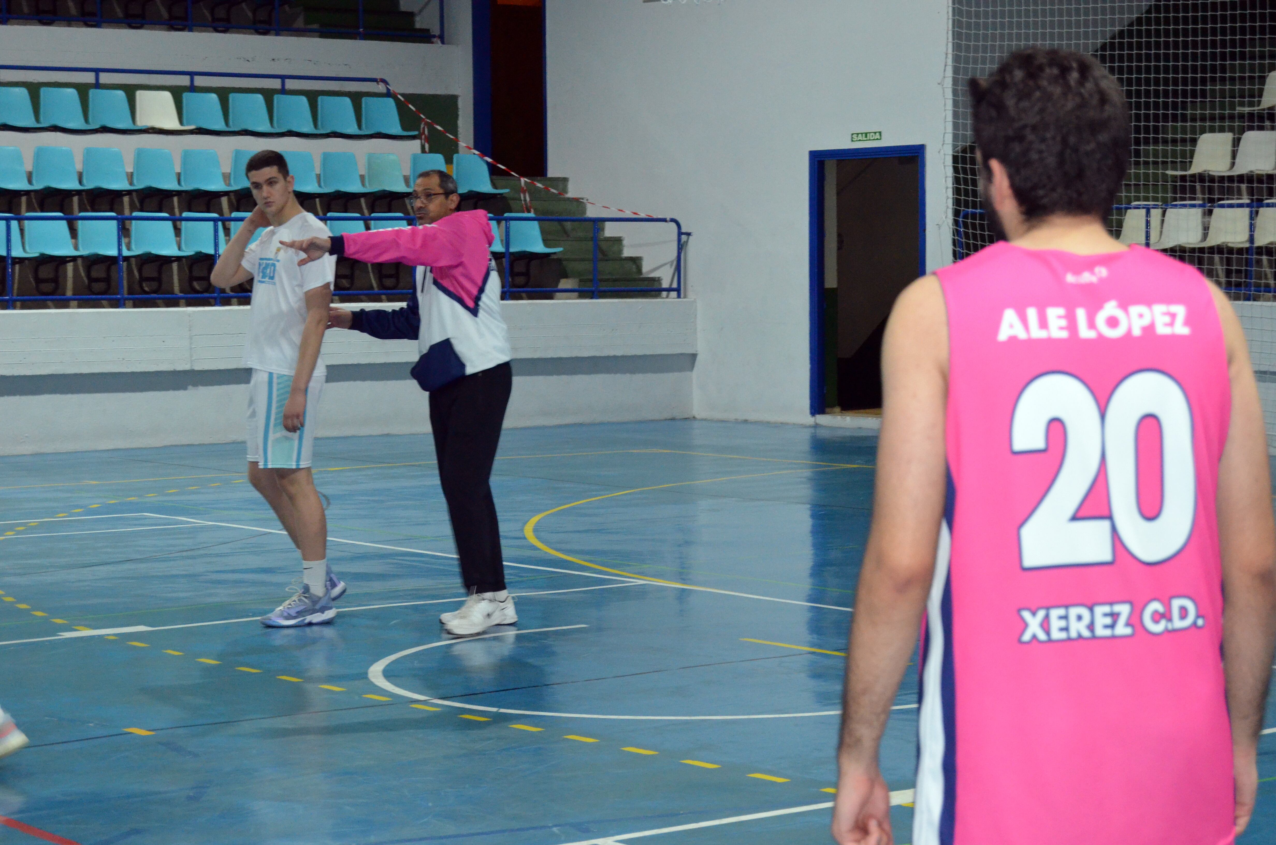 Imagen entrenamiento Xerez CD de Baloncesto