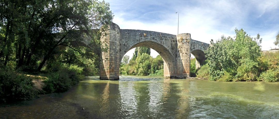 Uno de los puentes más característicos del trazado del Duero por Valladolid