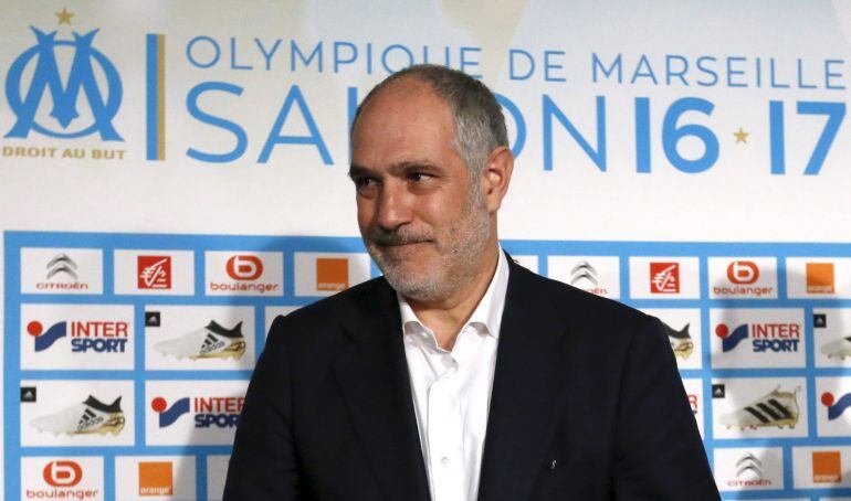 El nuevo director deportivo del Olympique de Marsella, el español Andoni Zubizarreta.