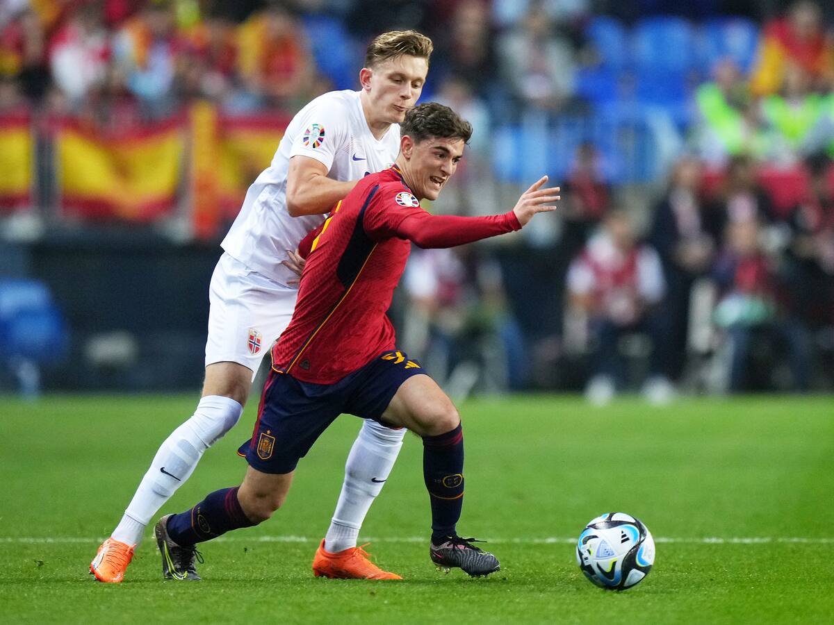 Alineaciones confirmadas de Noruega y España en el partido de clasificación para la Eurocopa 2024