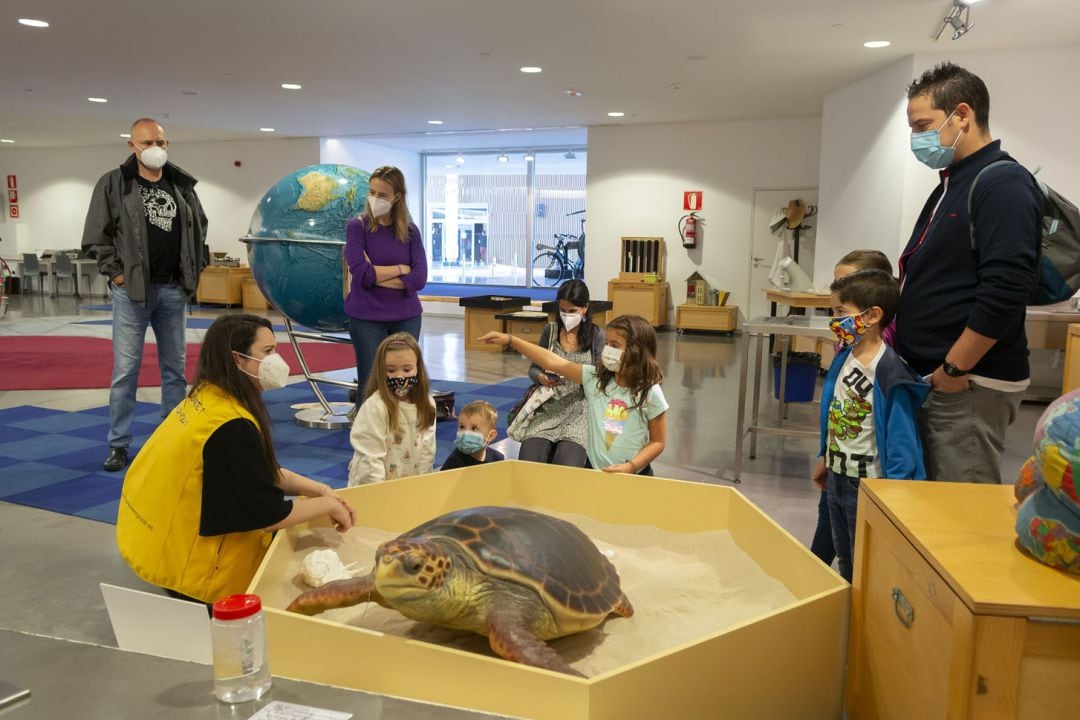 Sala Explora del museo interactivo de la ciencia en Granada