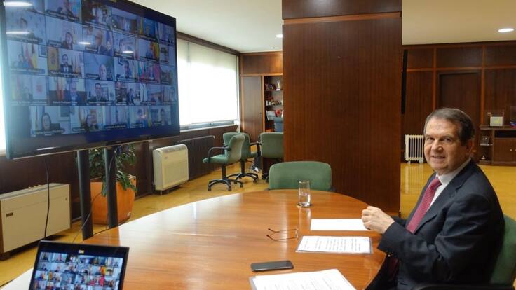 Abel Caballero tras reunirse con Pedro Sánchez para que se destine el superávit municipal a la recuperación tras la crisis del coronavirus