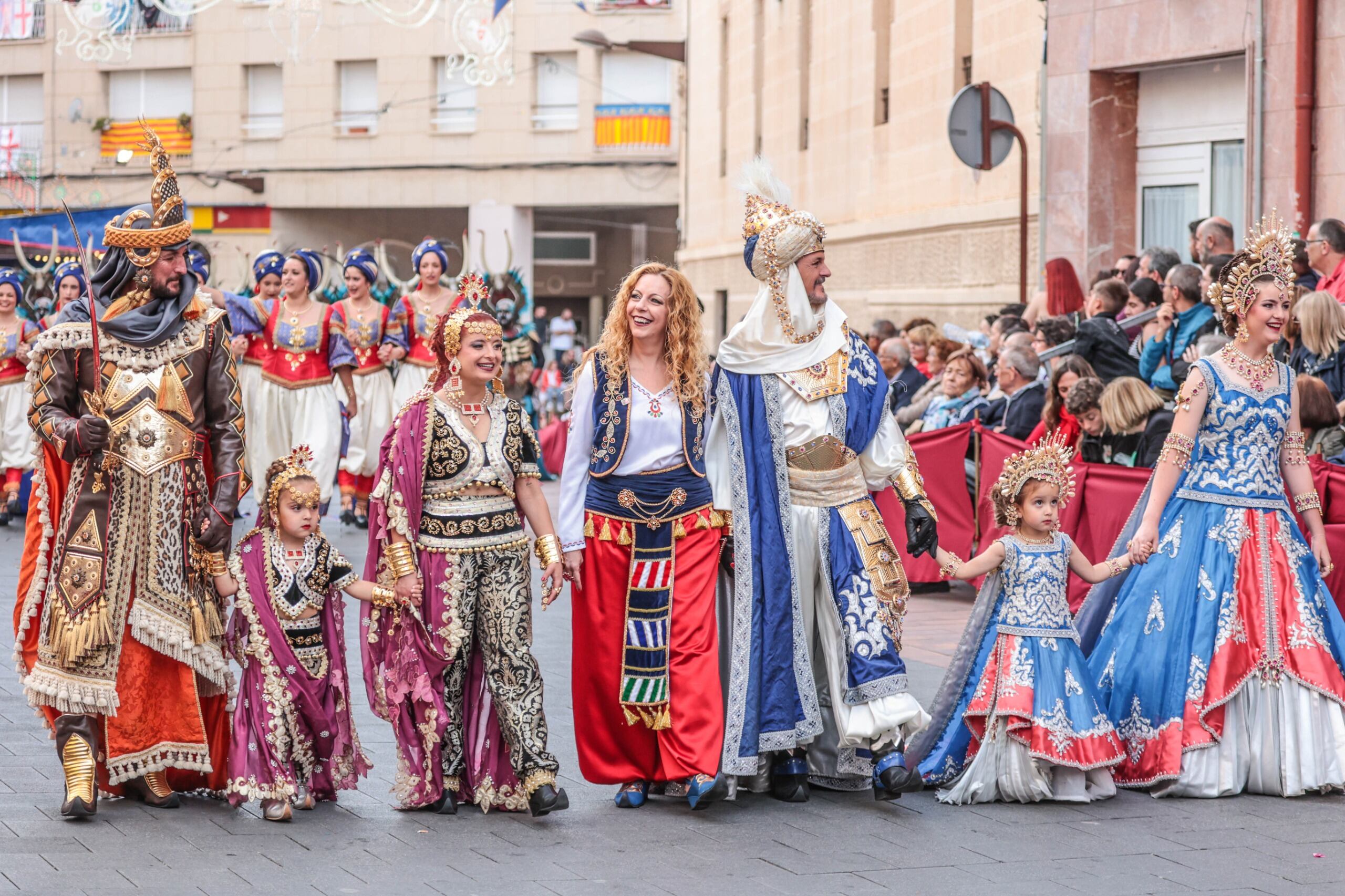 Entrada Mora en Petrer, una de las celebraciones tradicionales.