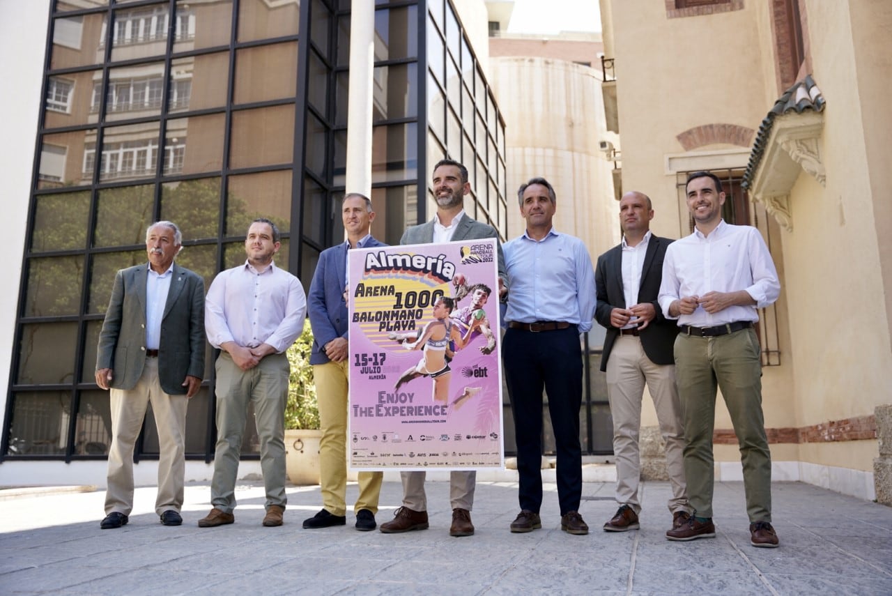 Puesta de largo del gran evento del balonmano playa.