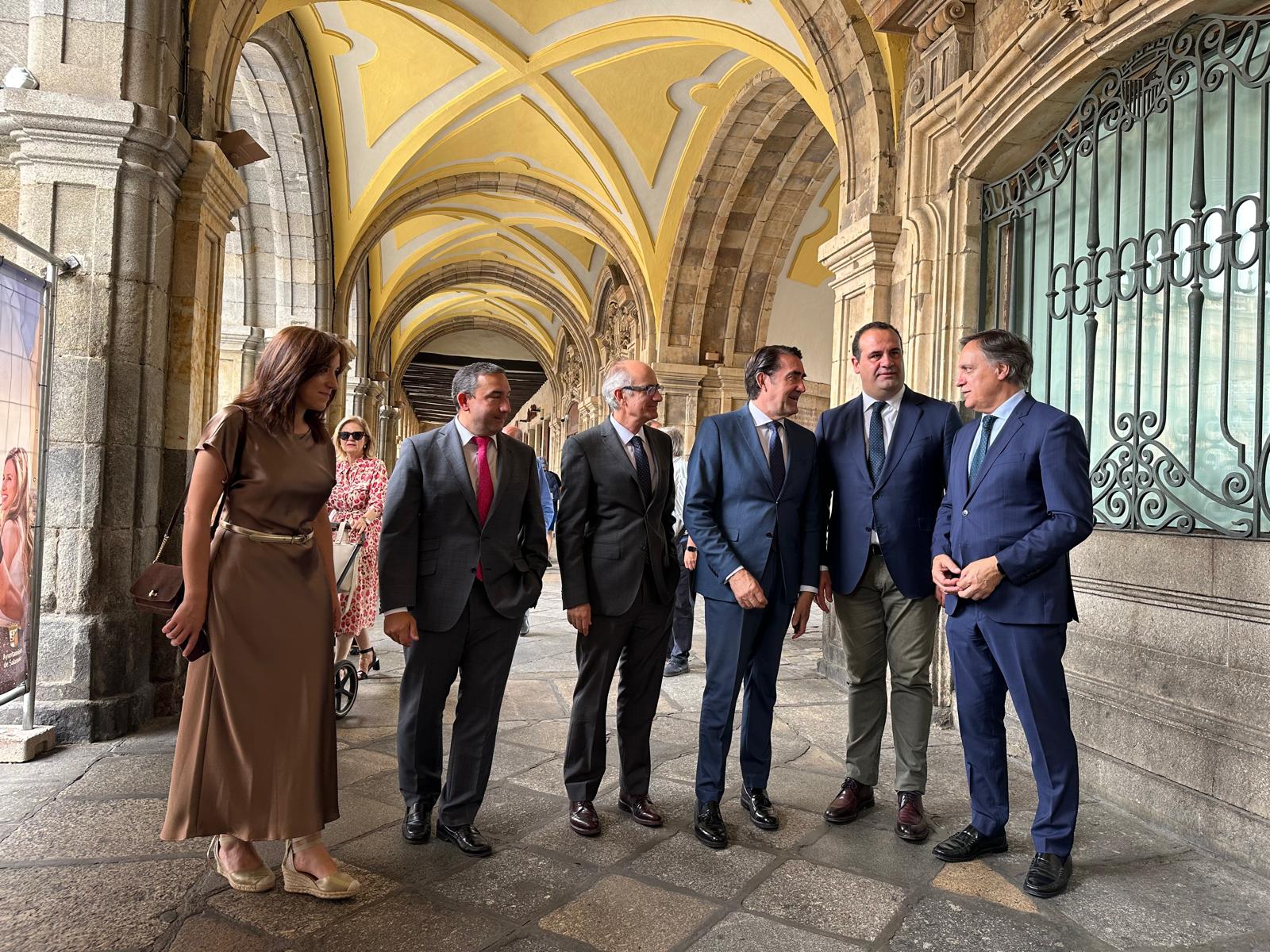 Acuerdo entre la Junta, la Diputación y los ayuntamientos de ambas localidades para la construcción de una infraestructura que trasvasará agua potable desde la ETAP de La Aldehuela hasta el depósito de Santa Marta de Tormes