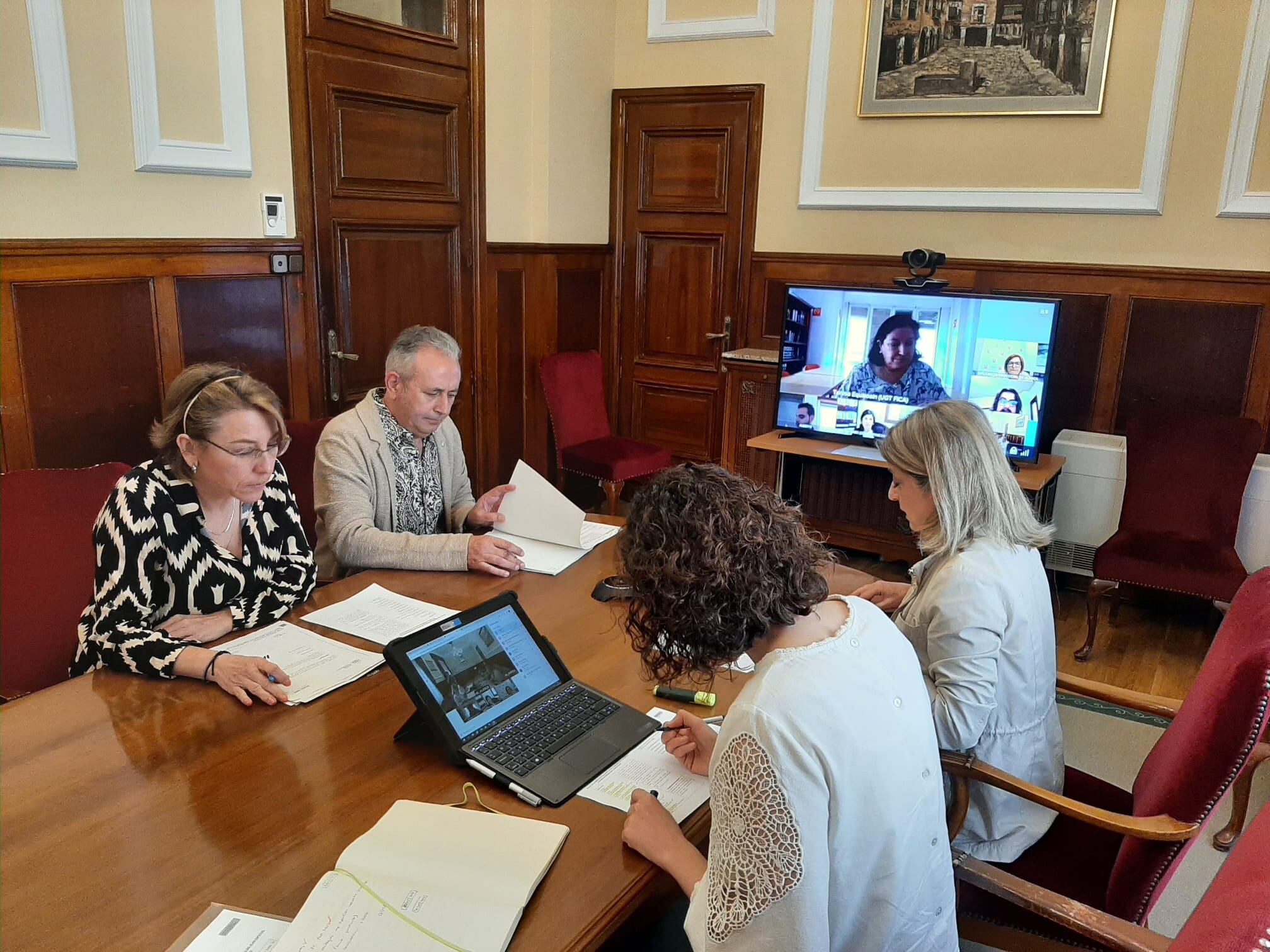 Reunión celebrada en la Subdelegación del Gobierno