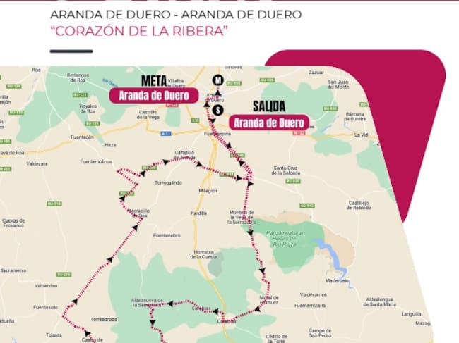 La 3ª etapa 'Corazón de la Ribera' de la Vuelta Ribera 23 (Aranda - Aranda)