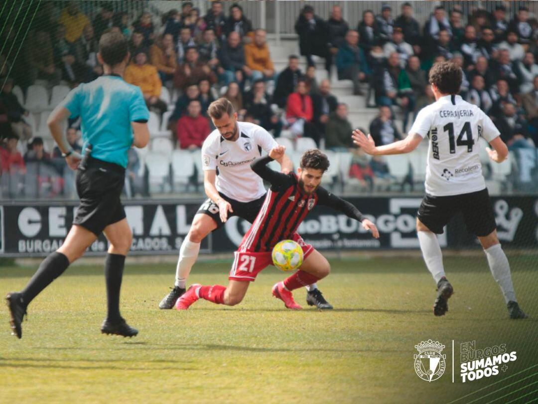 Último partido disputado por el Burgos C.F. en El Plantío