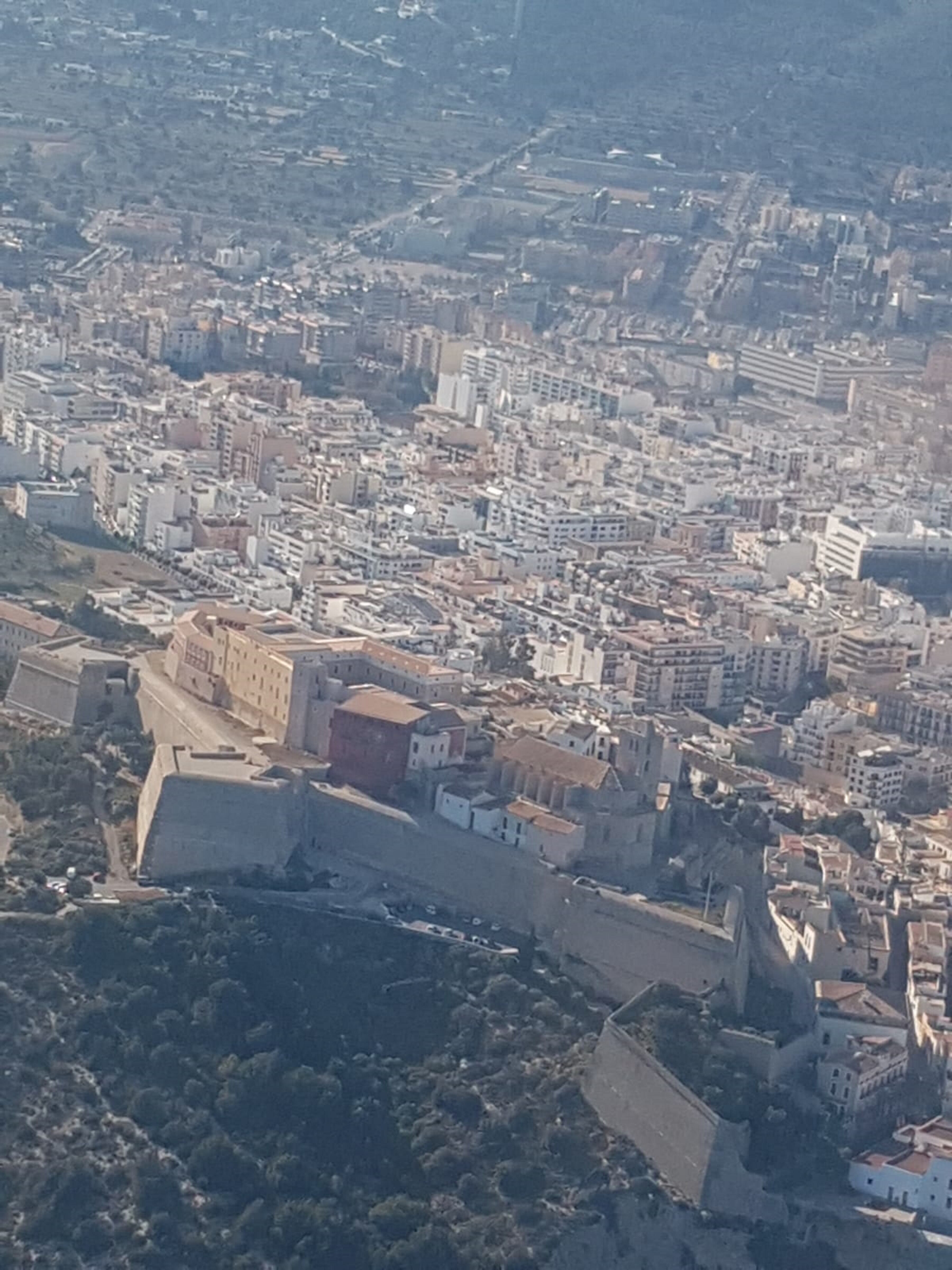 Panorámica de la ciudad de Ibiza