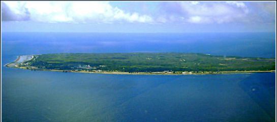 La isla de Nauru es el país menos visitado del mundo.