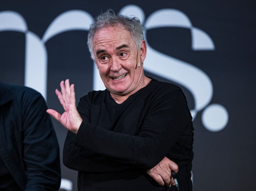 Ferran Adrià, en Madrid Fusión 2025.