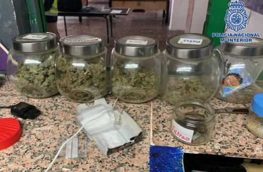 Operación contra el tráfico de droga