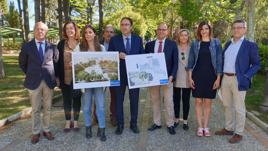 Presentación del proyecto durante la campaña