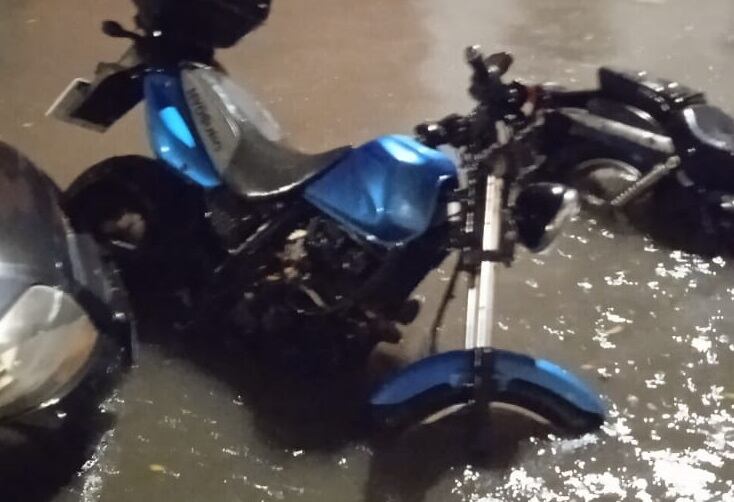 Lluvias caídas en las últimas horas en La Línea