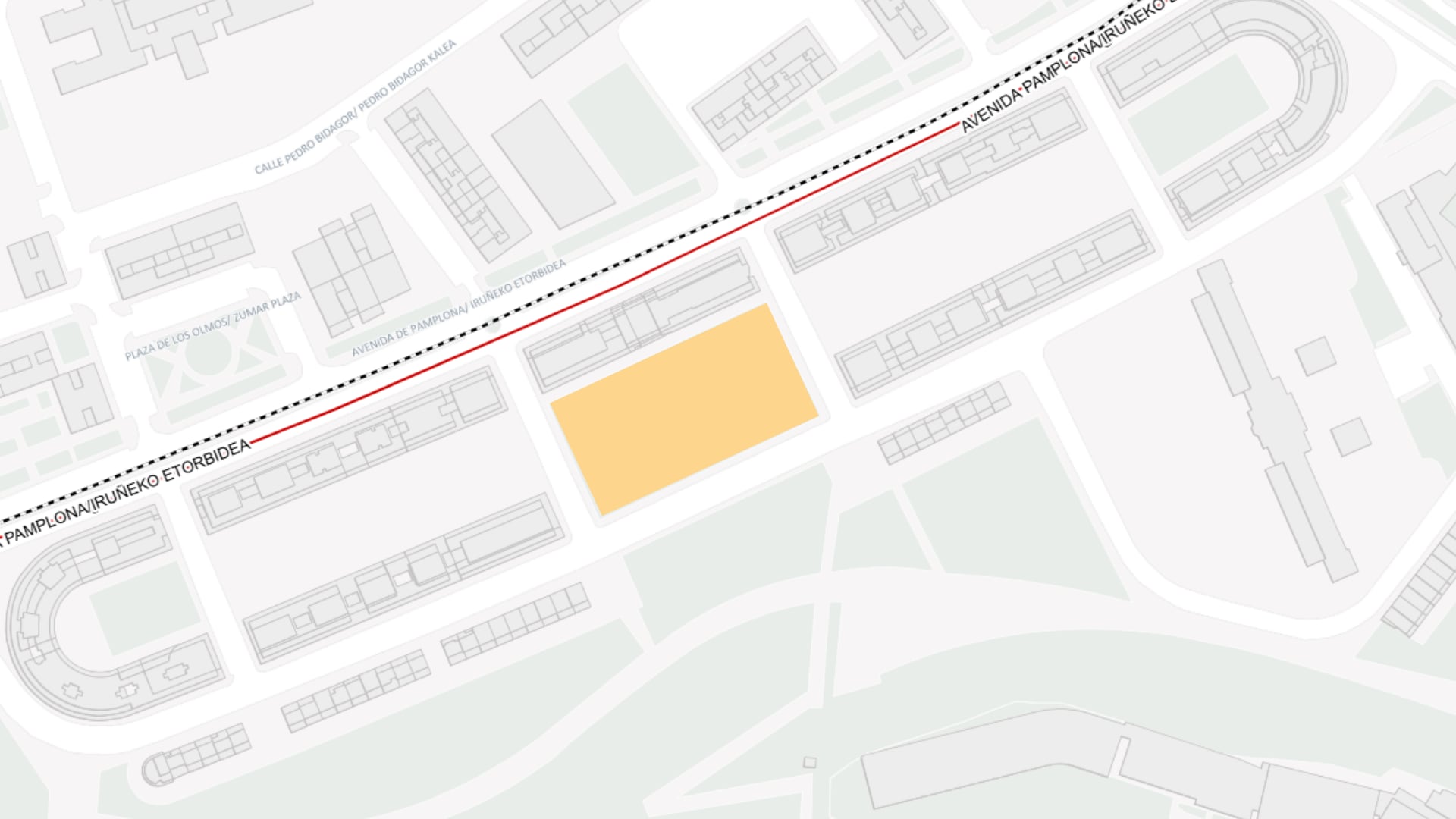 Las viviendas se construirán en dos parcelas en la calle Ramiro de Goñi