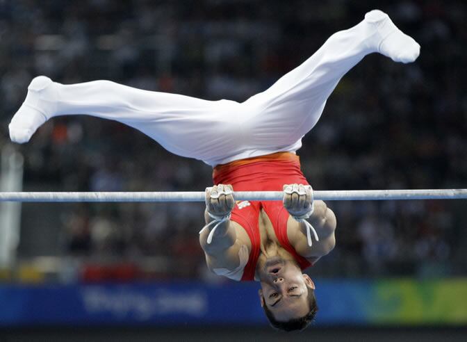 Rafael Martínez compitiendo en Pekín