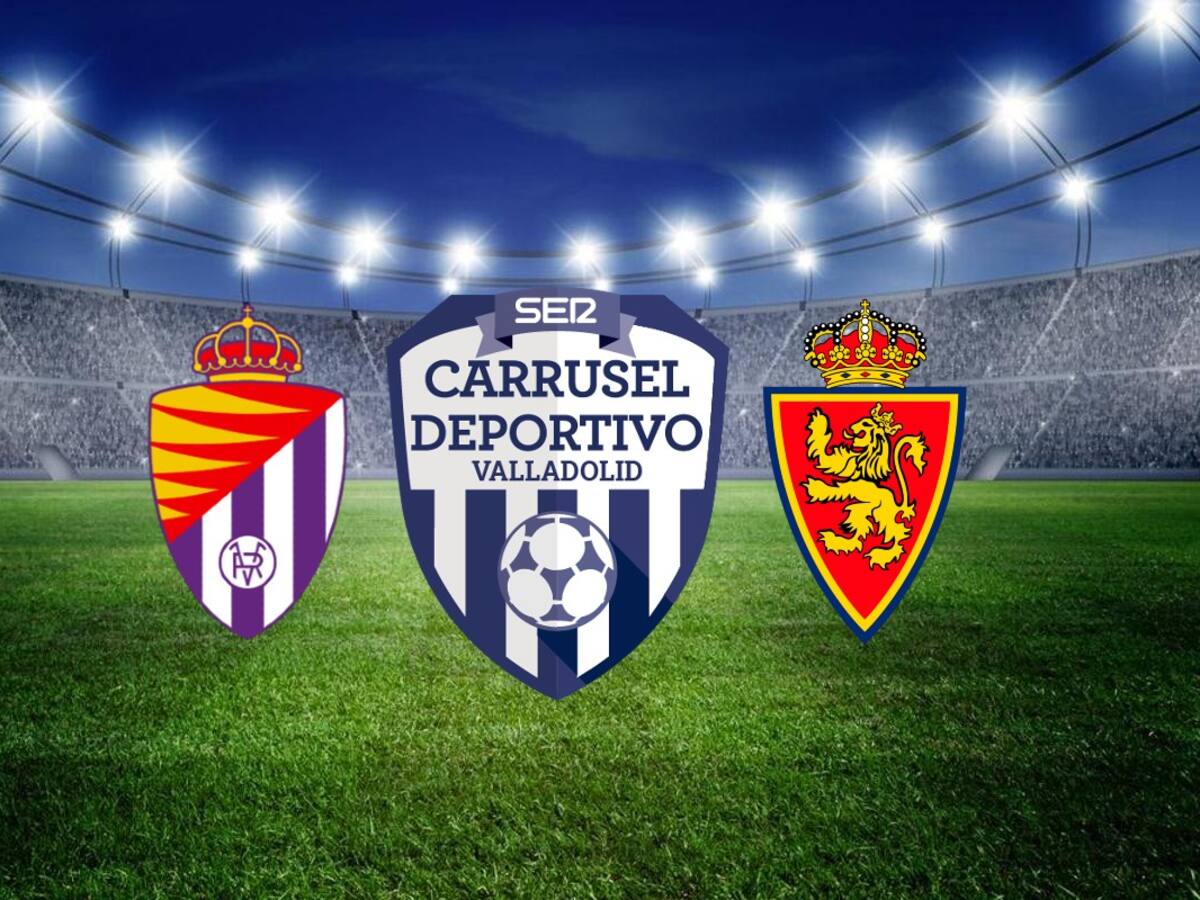 Carrusel con el Real Valladolid-Real Zaragoza