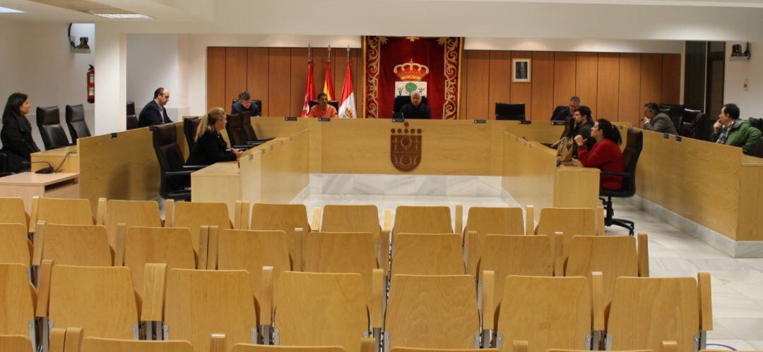 Junta de gobierno en el consistorio de San Sebastián de los Reyes 