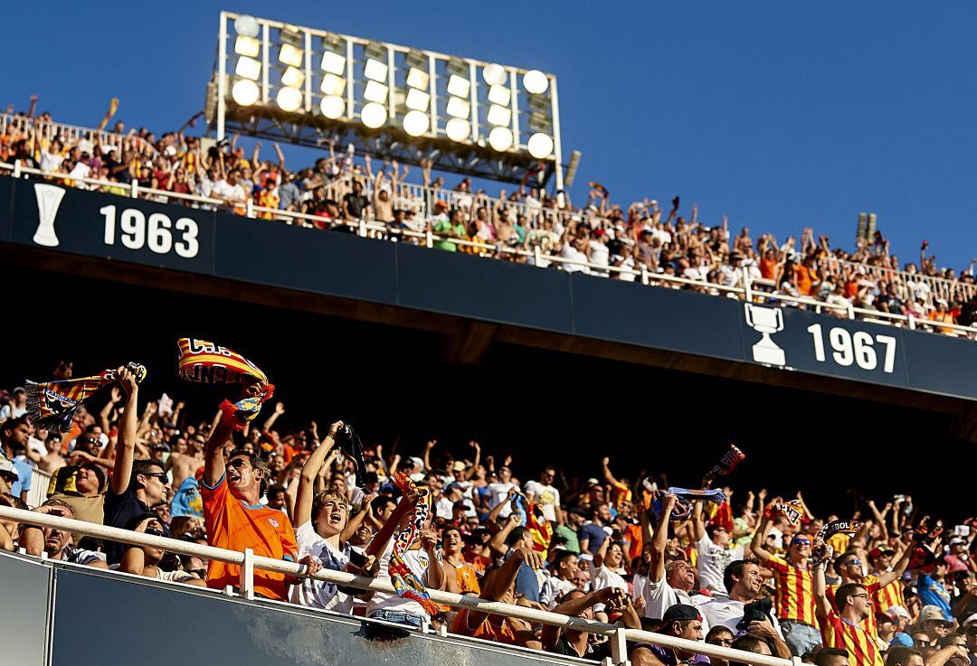 Mestalla será uno de los campos a los que podrá regresar el público en lo que queda de Liga.