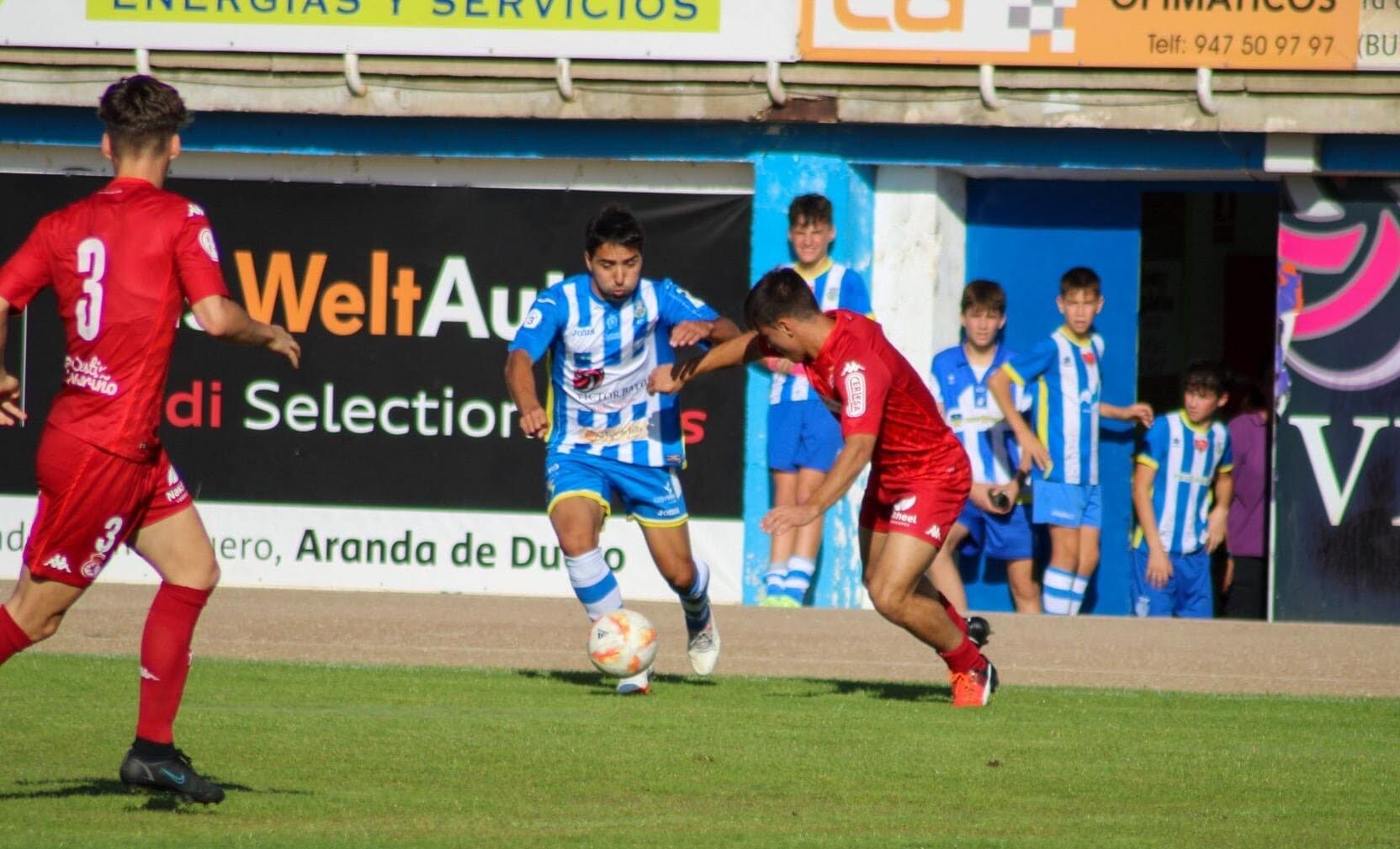 El Chirola fue el jugador más activo de la Arandina en ataque