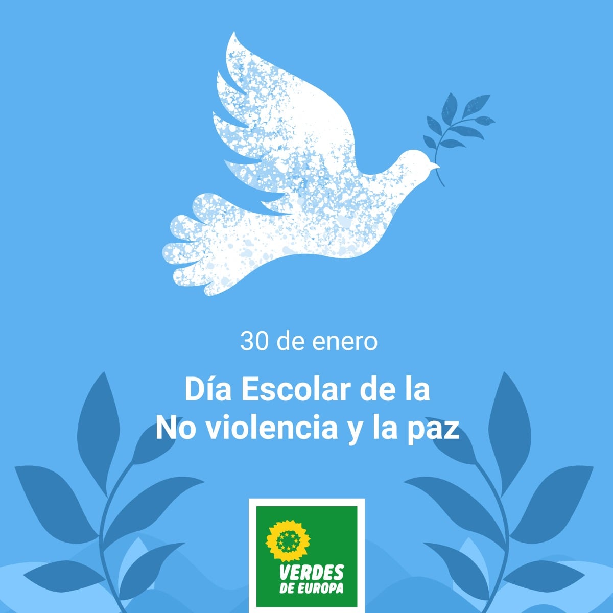 Verdes de Europa. Dia de la Paz