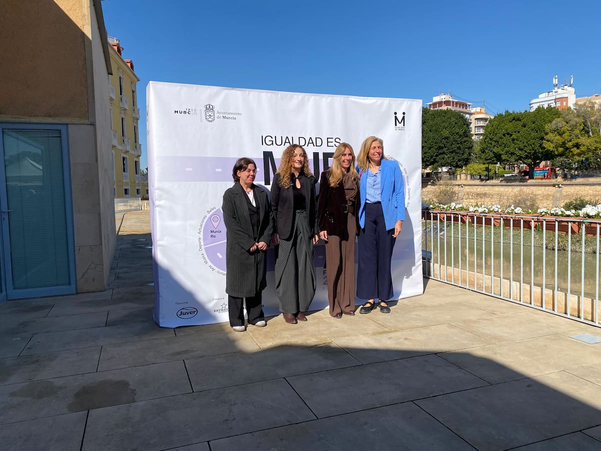 El festival 'Igualdad es Murcia' llevará conciertos, poesía y exposiciones artísticas a cinco puntos de la ciudad para celebrar el día de la mujer