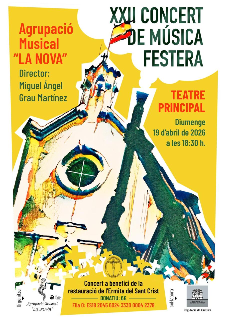 Cartel del concierto