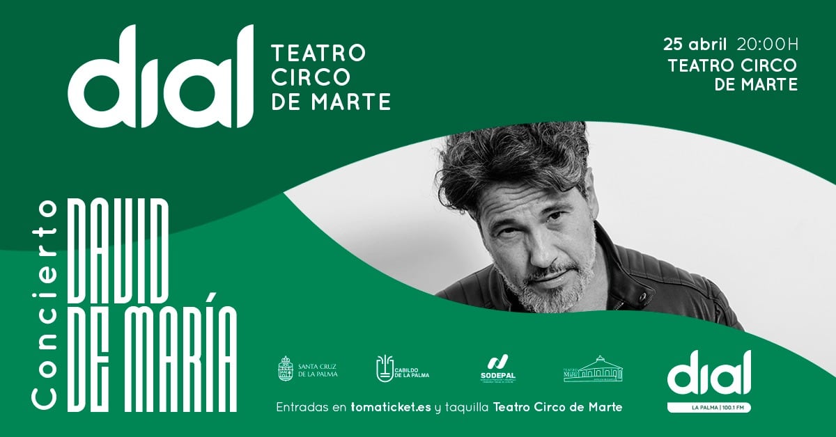 David DeMaría en el Teatro Circo de Marte