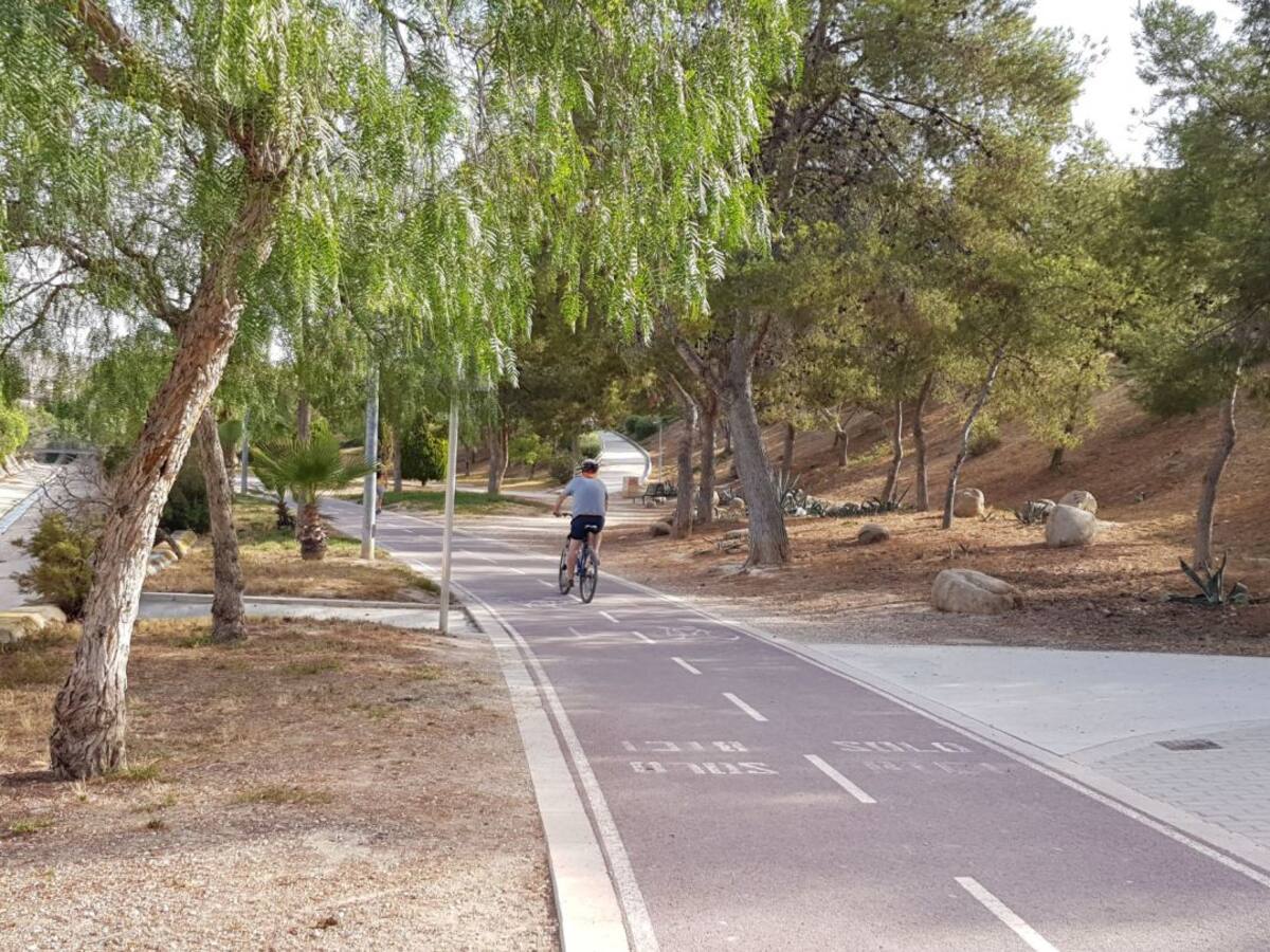Elda crea un 'Street WorkOut' en los jardines del Vinalopó