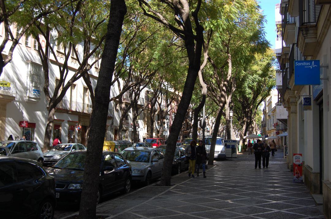 La mayoría de las terrazas de Jerez han permanecido cerradas este lunes