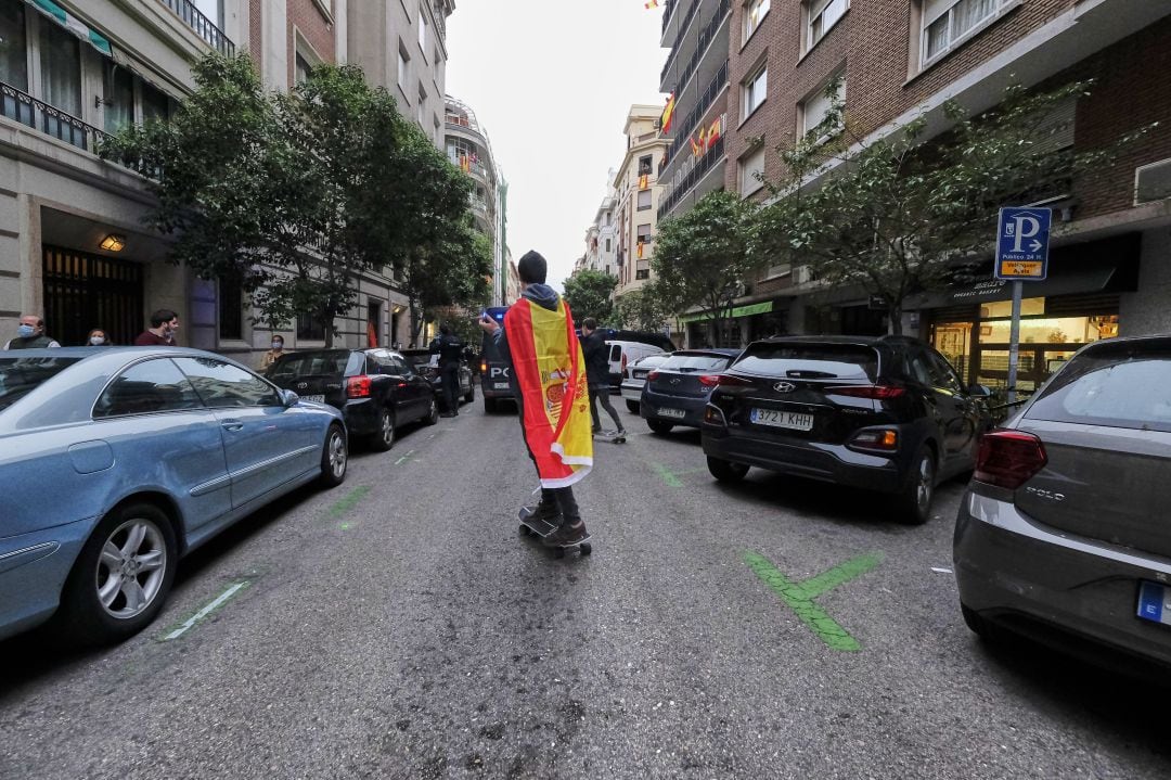 Imagen de posteriores protestas de Núñez de Balboa