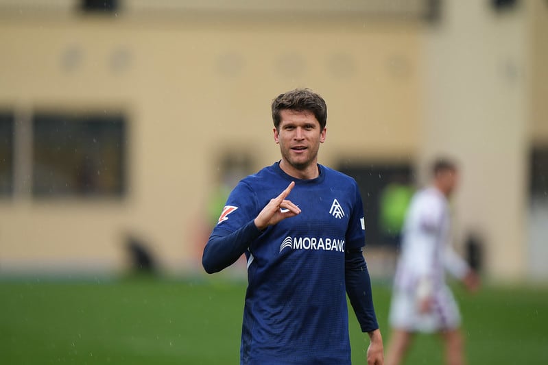 Marc Cardona anotava el seu primer gol amb l'Andorra