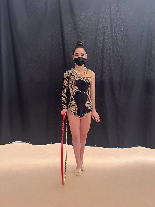 Ariadna Manjón, gimnasta del CGR Jerez
