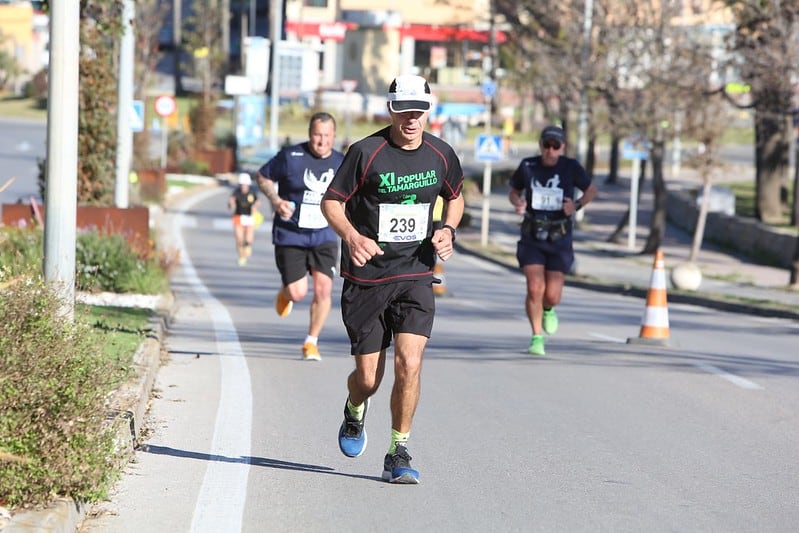 Una carrera popular en Algeciras