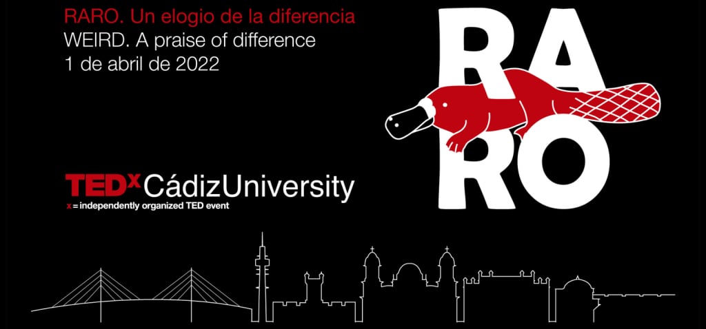 El cartel anunciador con lo raro como protagonista