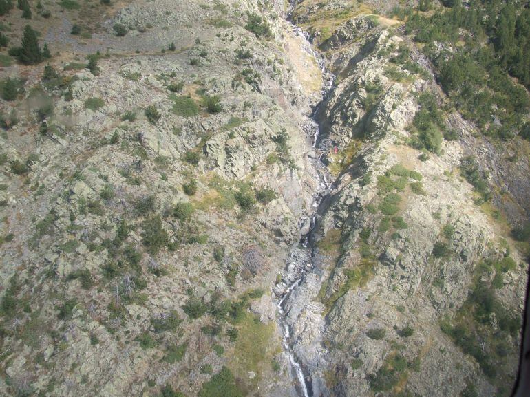 Lugar donde se han encontrado los restos 