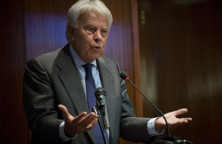 El expresidente del Gobierno, Felipe González