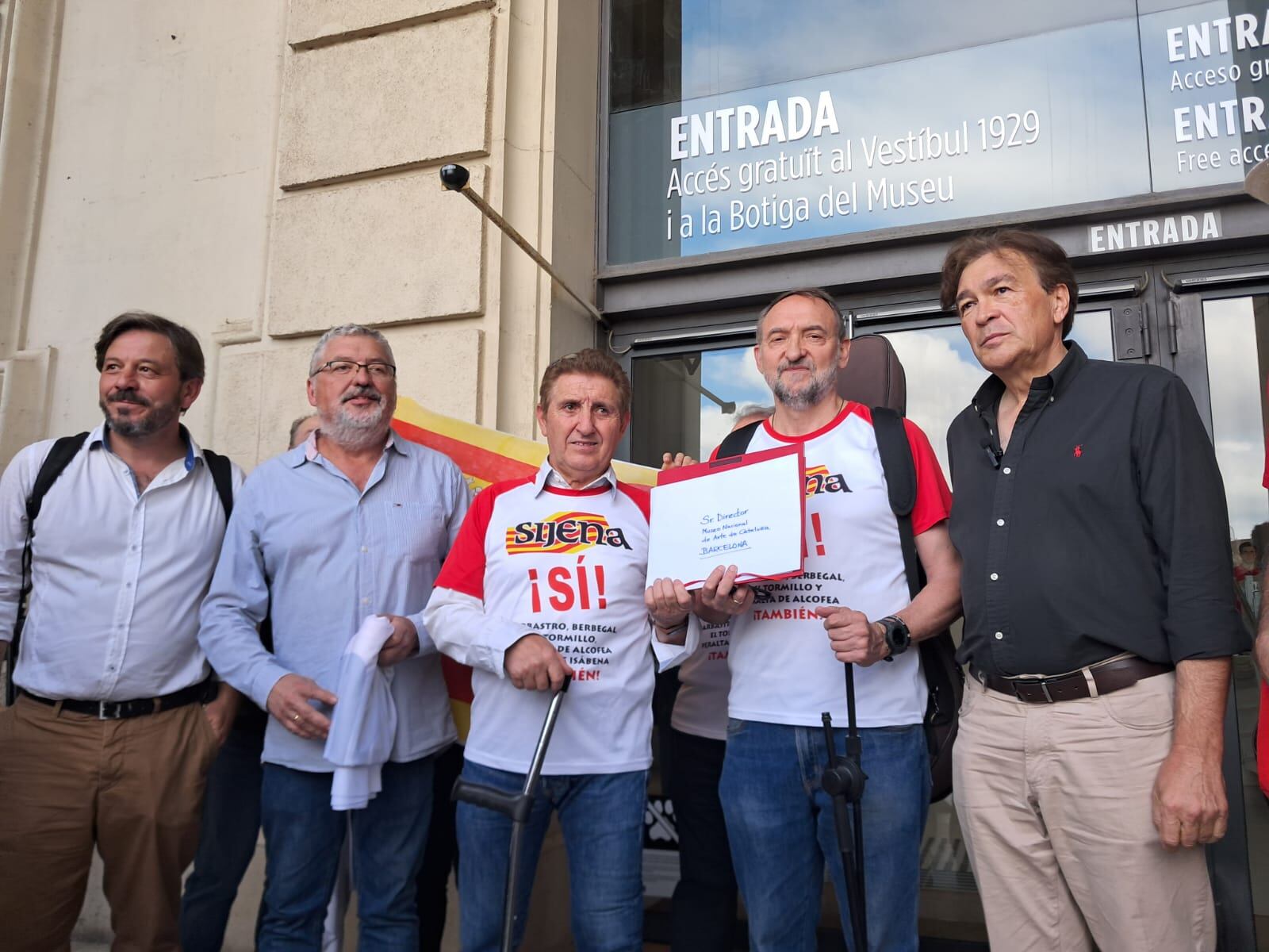 Manifiesto que se entregará al MNAC.